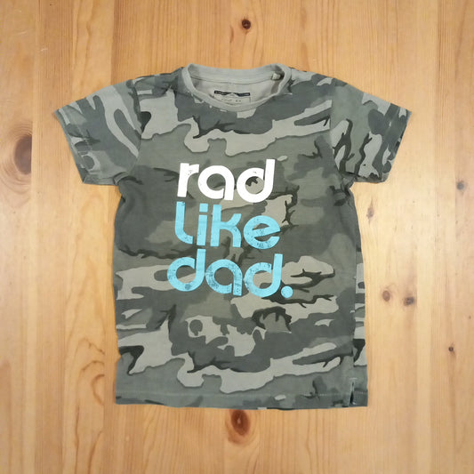 Camo 'Rad Like Dad' T-Shirt - Boys 6-7 years - Next