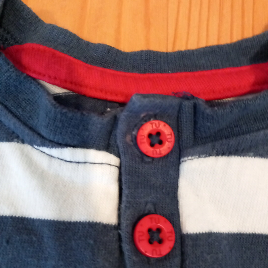 Striped T-Shirt - Boys up to 3 months - TU
