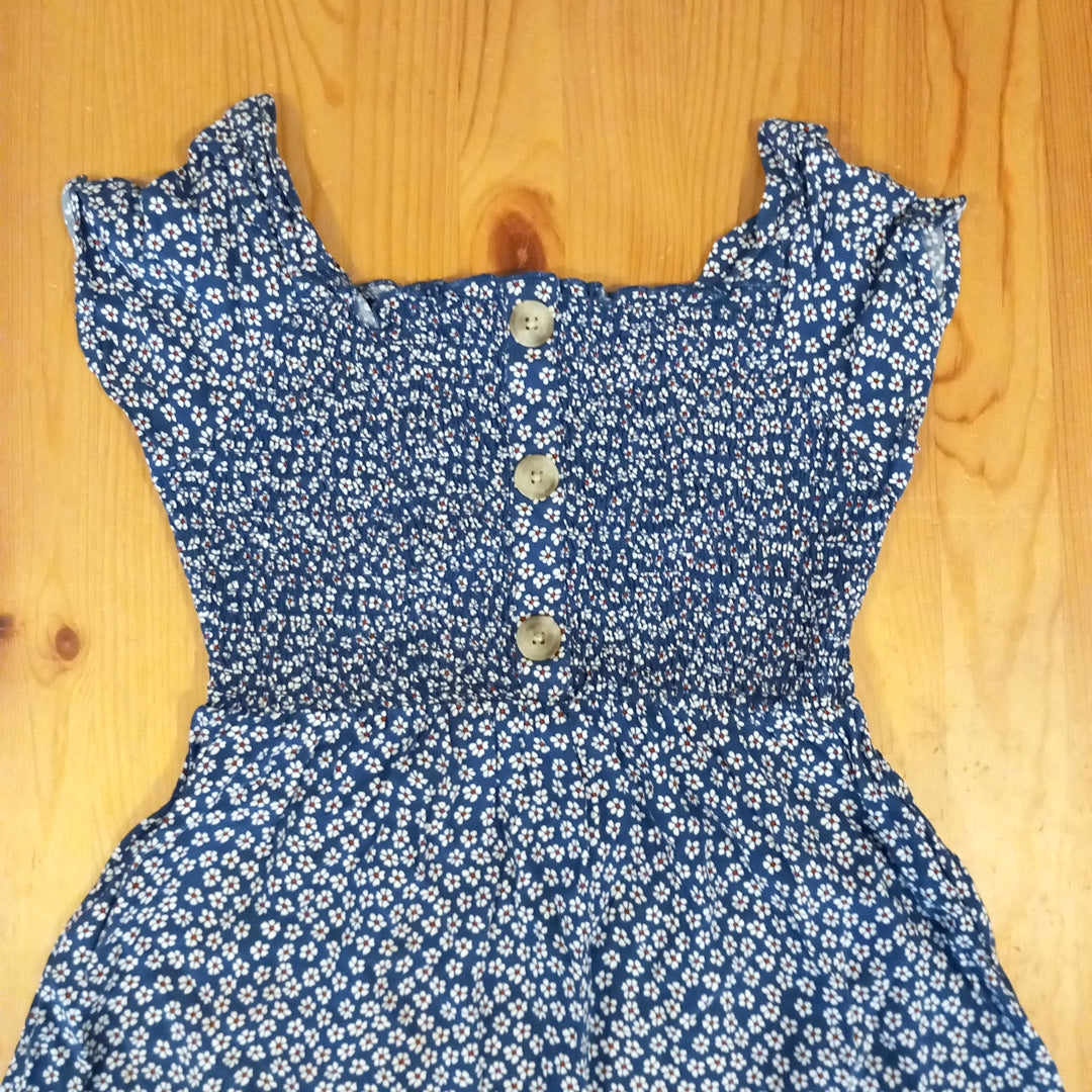 Navy Floral Dress - Girls 9-10 years - Primark