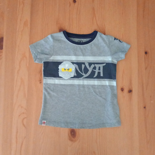 Grey Glittery Ninjago T-Shirt - Girls 4 years - Kabooki