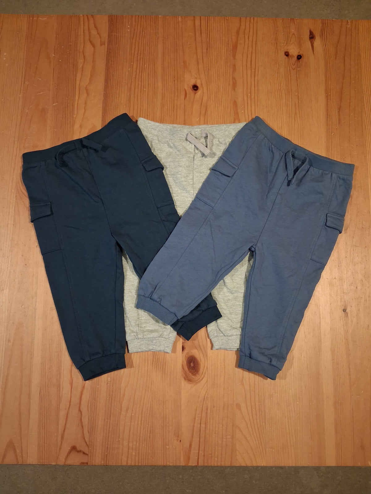 3 x Pairs Of Joggers With Pockets - Boys 12-18 months - TU