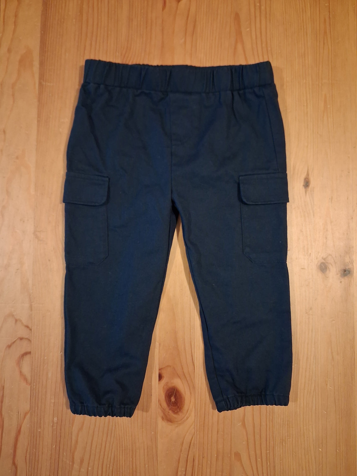 Navy Pockets Trousers With Elasticated Waistband - Boys 12-18 months - Peacocks