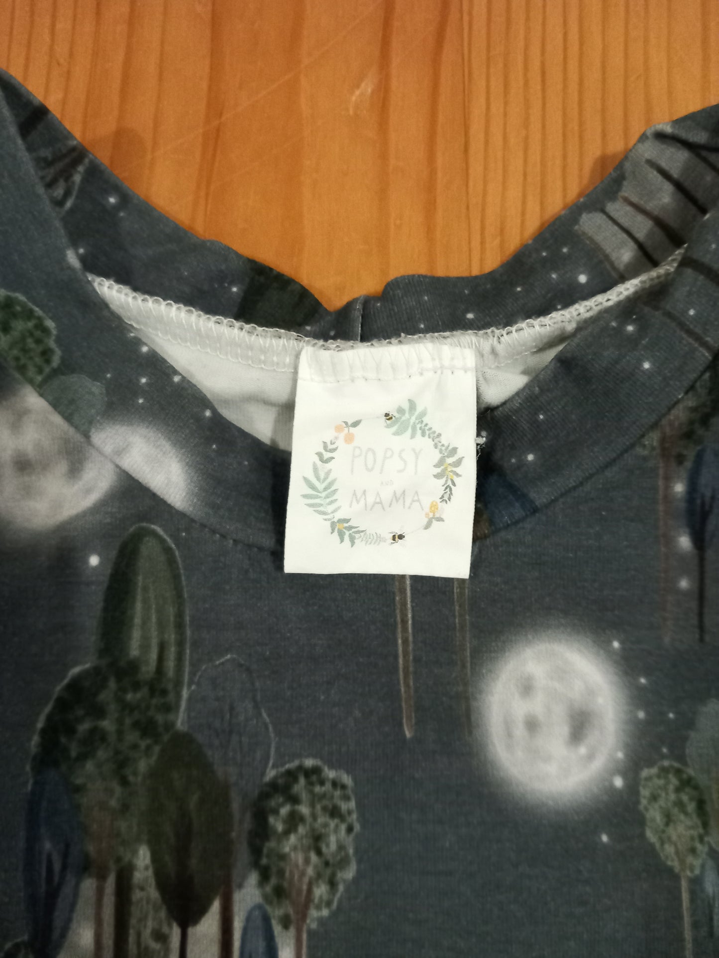 Handmade Short Sleeve Top - Boys 6-7 years - Popsy And Mama