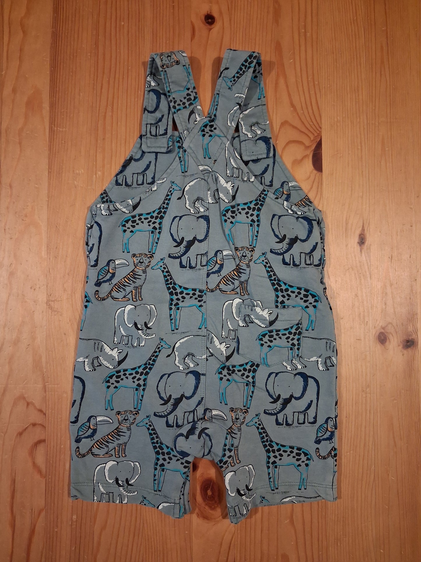 Animals Shorts Dungarees - Boys 18-24 months - Mantaray