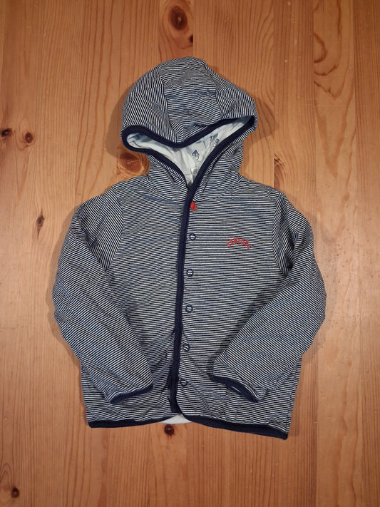 Striped Hooded Jacket/Hoodie - Boys 18-24 months - Jasper Conran