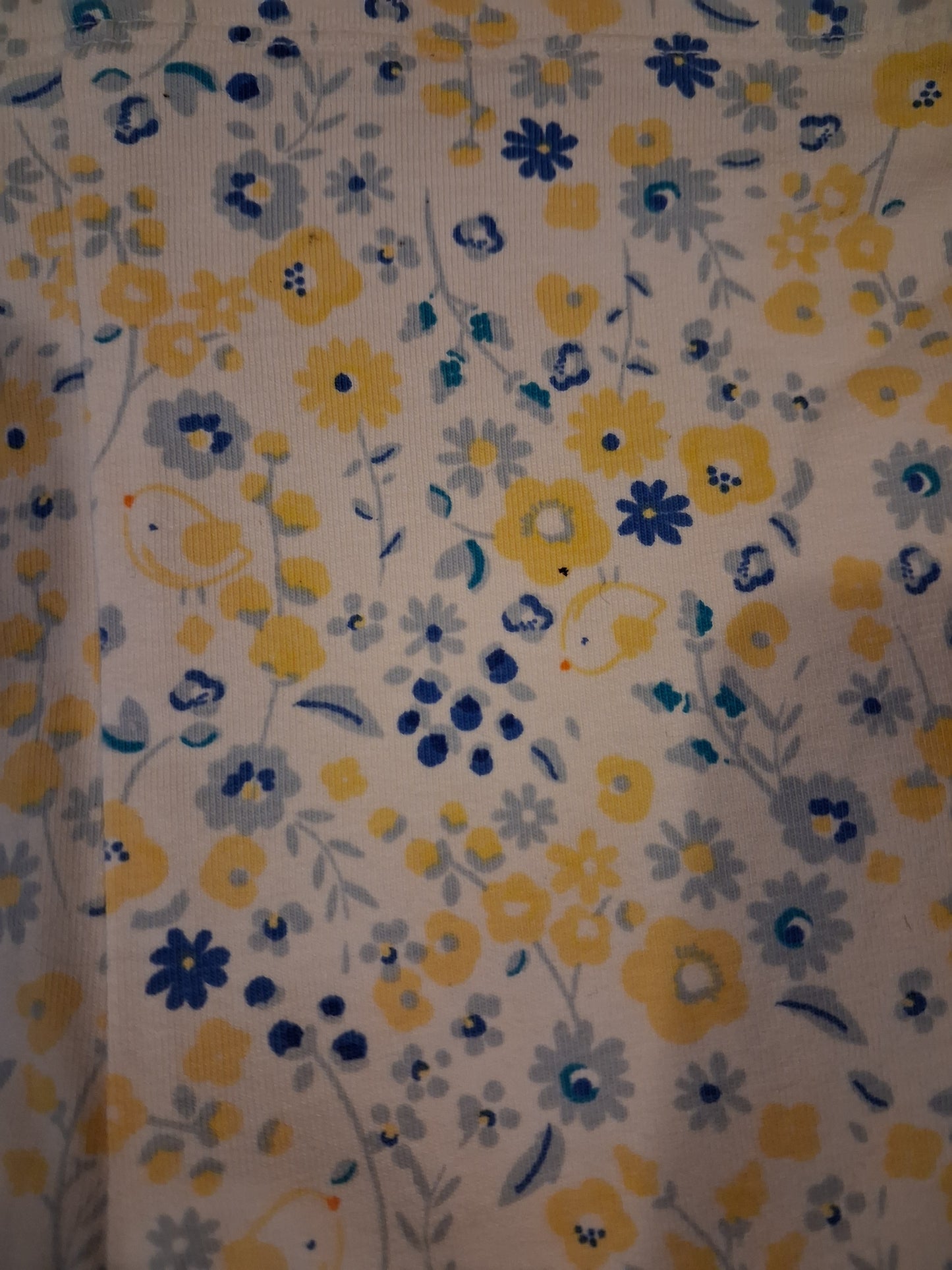 2 x Leggings (Yellow & Chicks) - Girls 9-12 months - TU