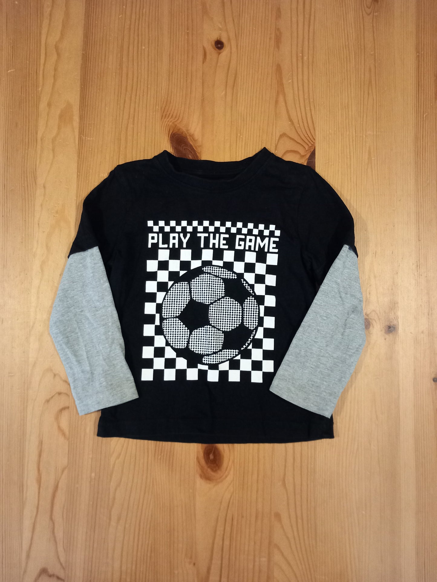 'Play The Game' Football Long Sleeve Top - Boys 3-4 years - M&Co