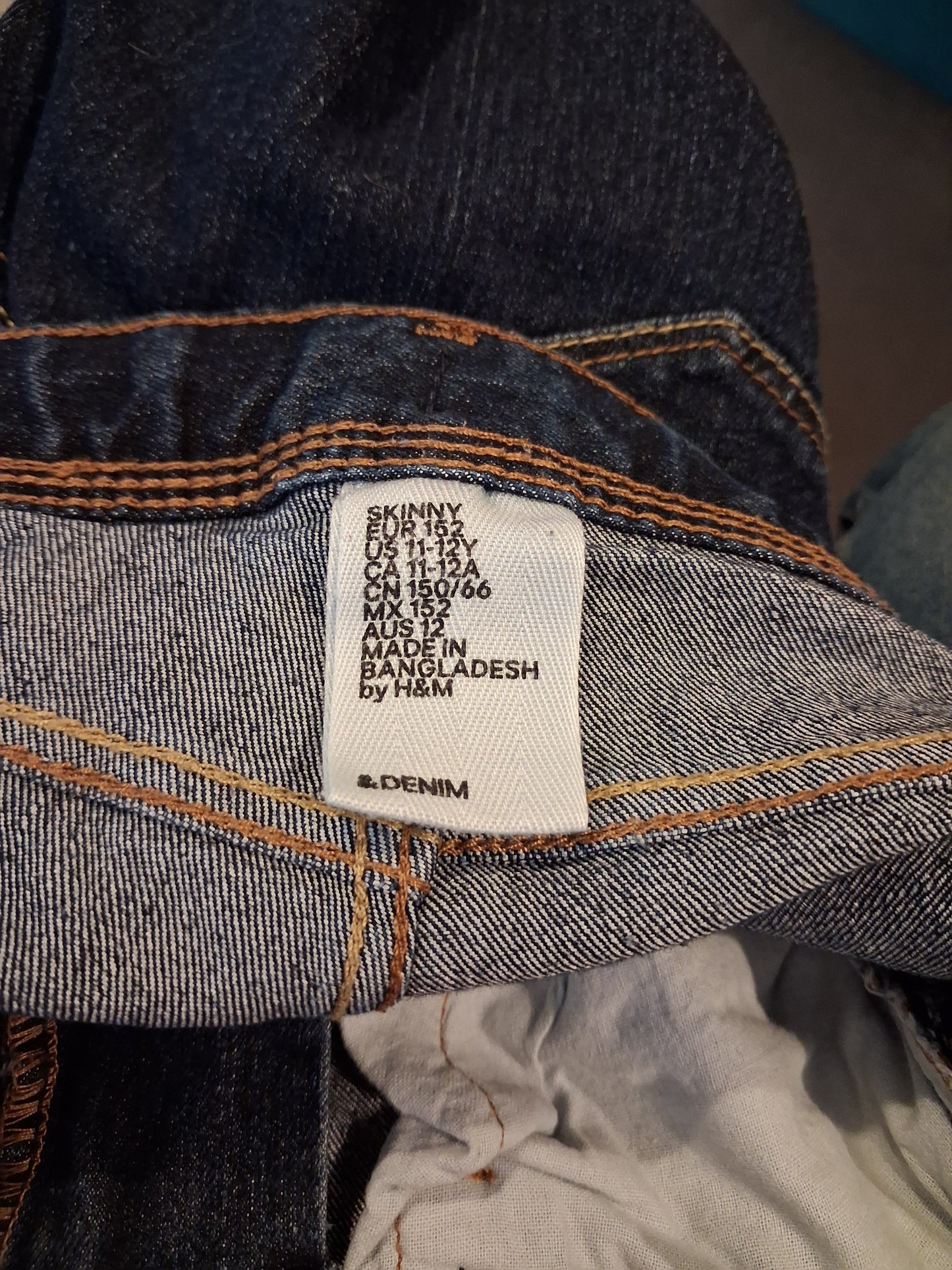 Dark Blue Skinny Jeans - Girls 11-12 years - H&M