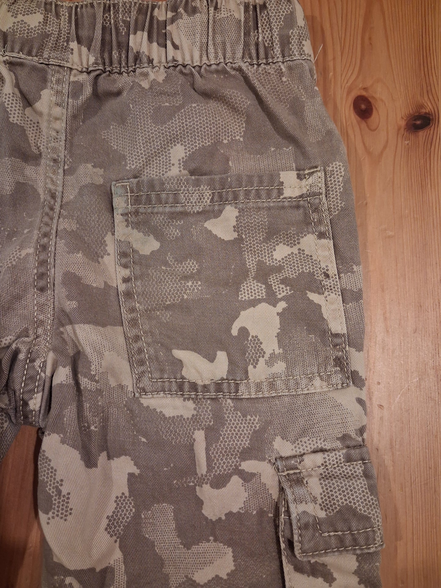 Combat Style Trousers With Elasticated Ankles - Boys 2-3 years - F&F