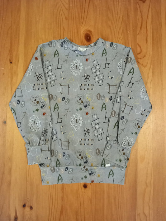 Handmade Learning Long Sleeve Top/Sweatshirt - Unisex 6-7 years - Popsy & Mama