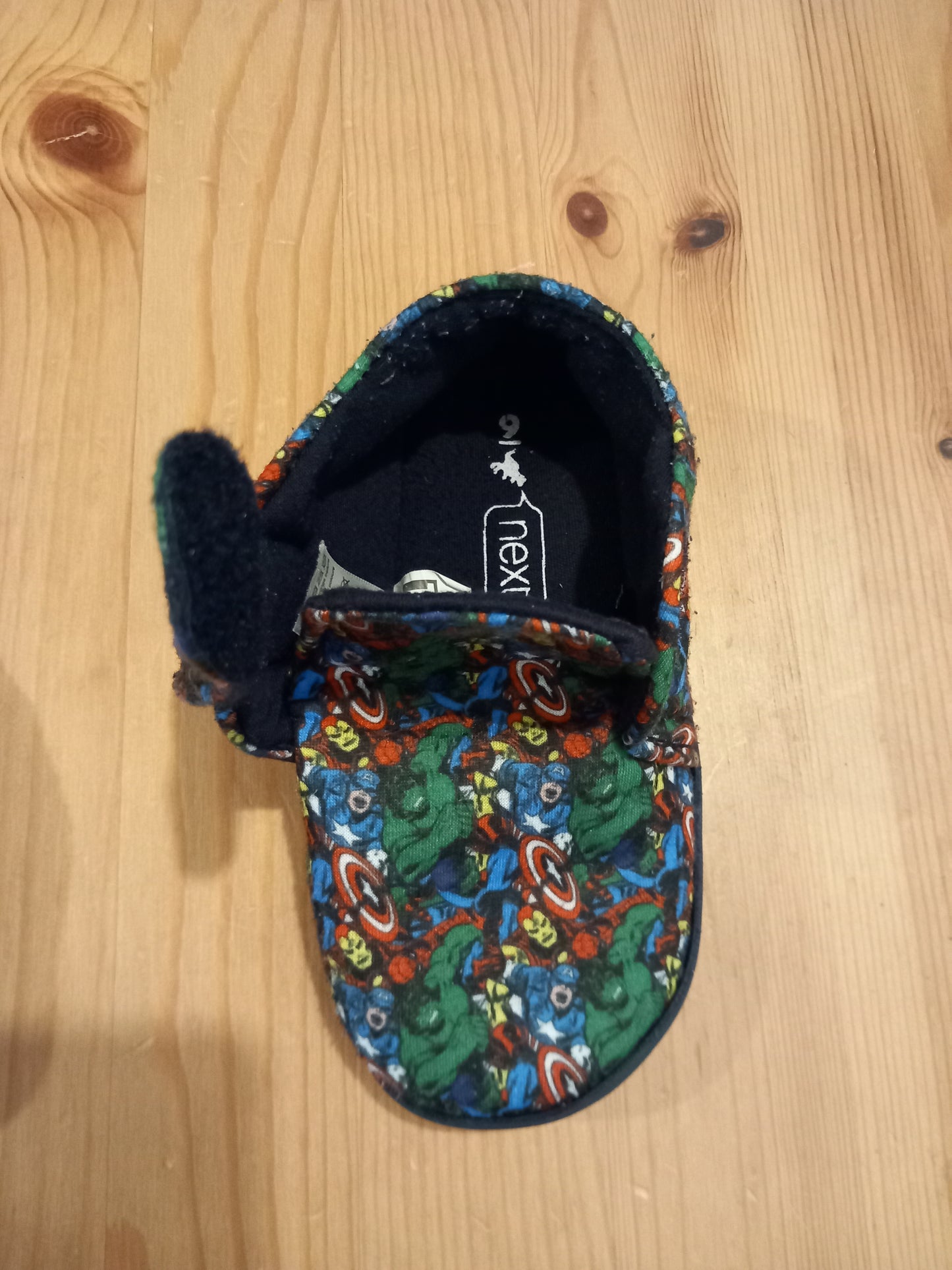 Marvel Slippers - Boys Infant Size 9 - Next