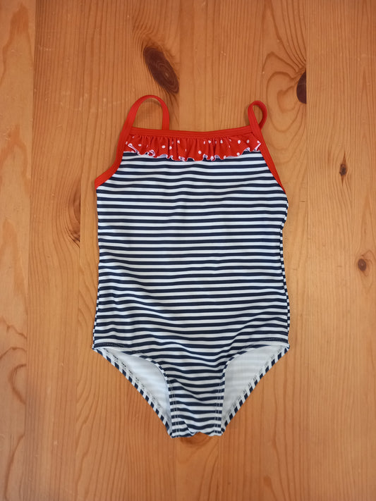 Striped Swimming Costume - Girls 12-18 months - Primark
