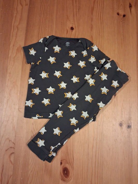 Grey Stars Pyjamas - Boys 18-24 months - F&F