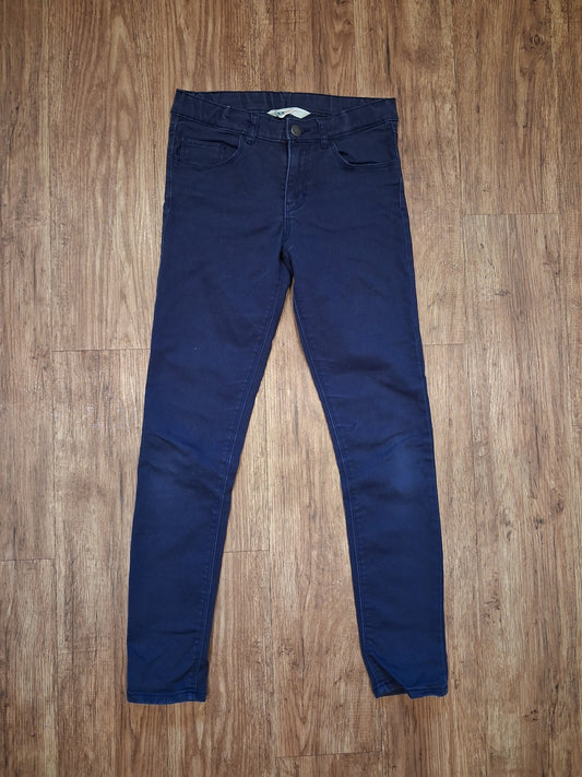 Navy Jeggings Style Trousers - Girls 11-12 years - H&M