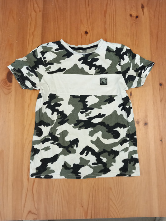 Camo Print T-Shirt - Boys 11-12 years - George