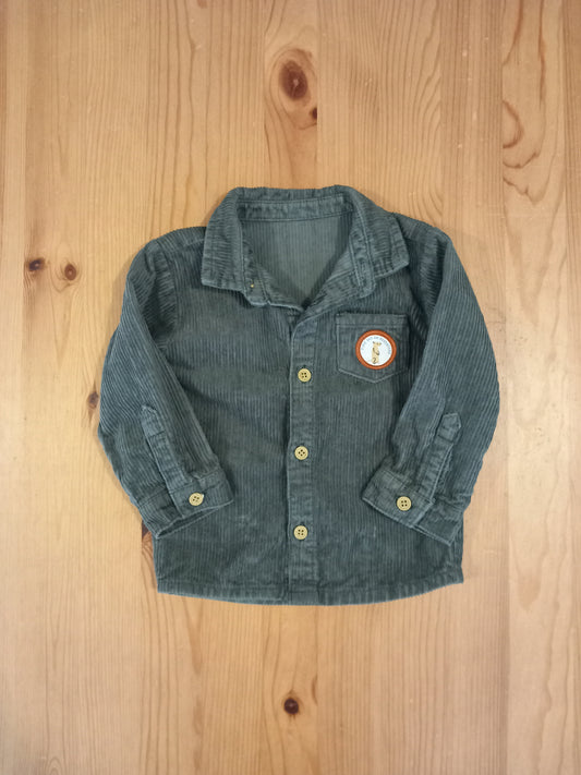 Green Corduroy Shirt - Boys 9-12 months - M&S