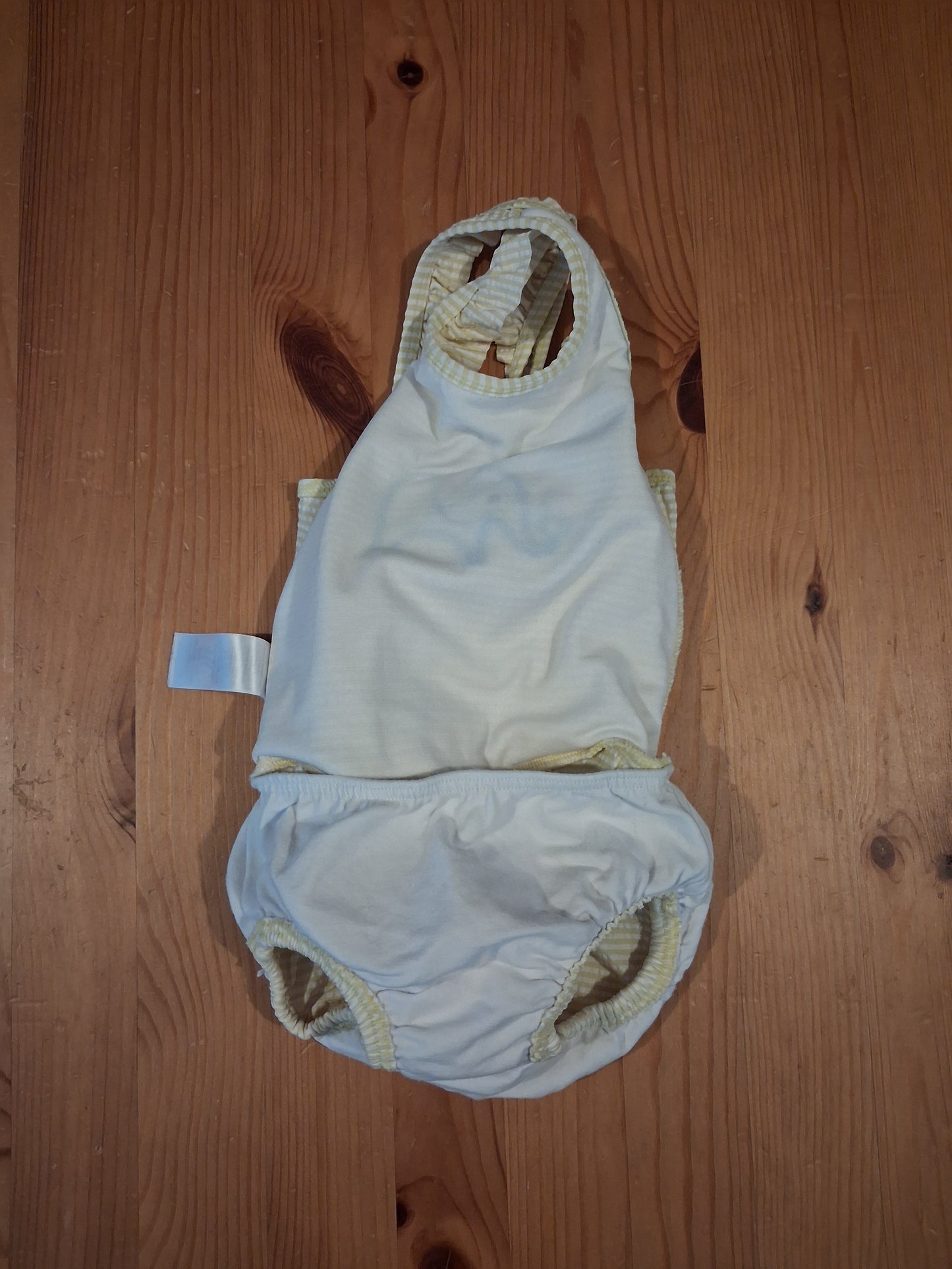 Striped Elephant Swimsuit With Integral Nappy - Girls 1-2 years - JoJo Maman Bébé