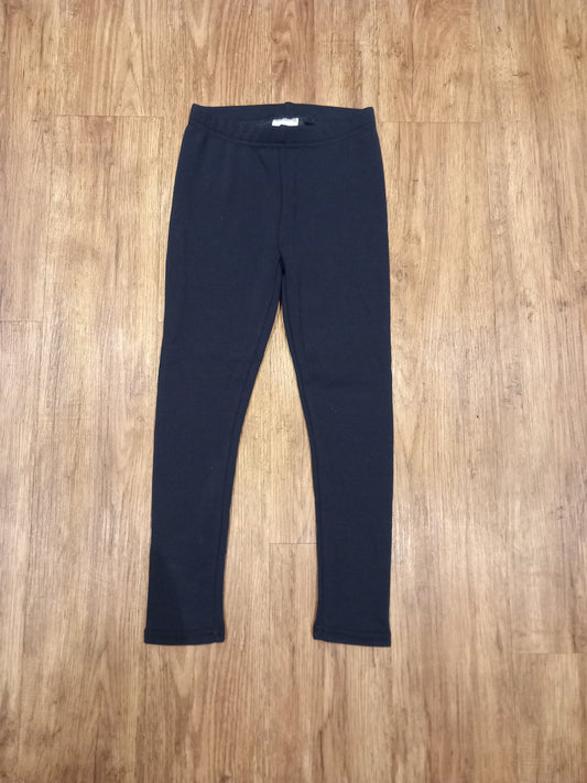 Navy Trousers With Furry Inside - Girls 7-8 years - Lily & Dan