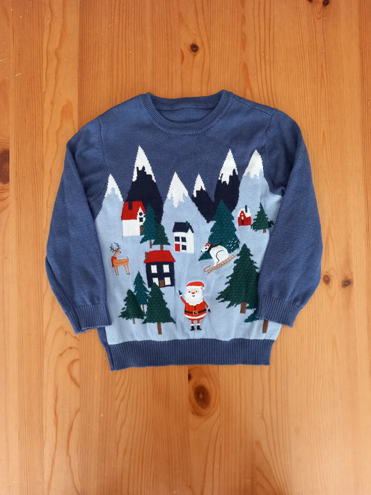 Christmas Jumper - Boys 3-4 years - George