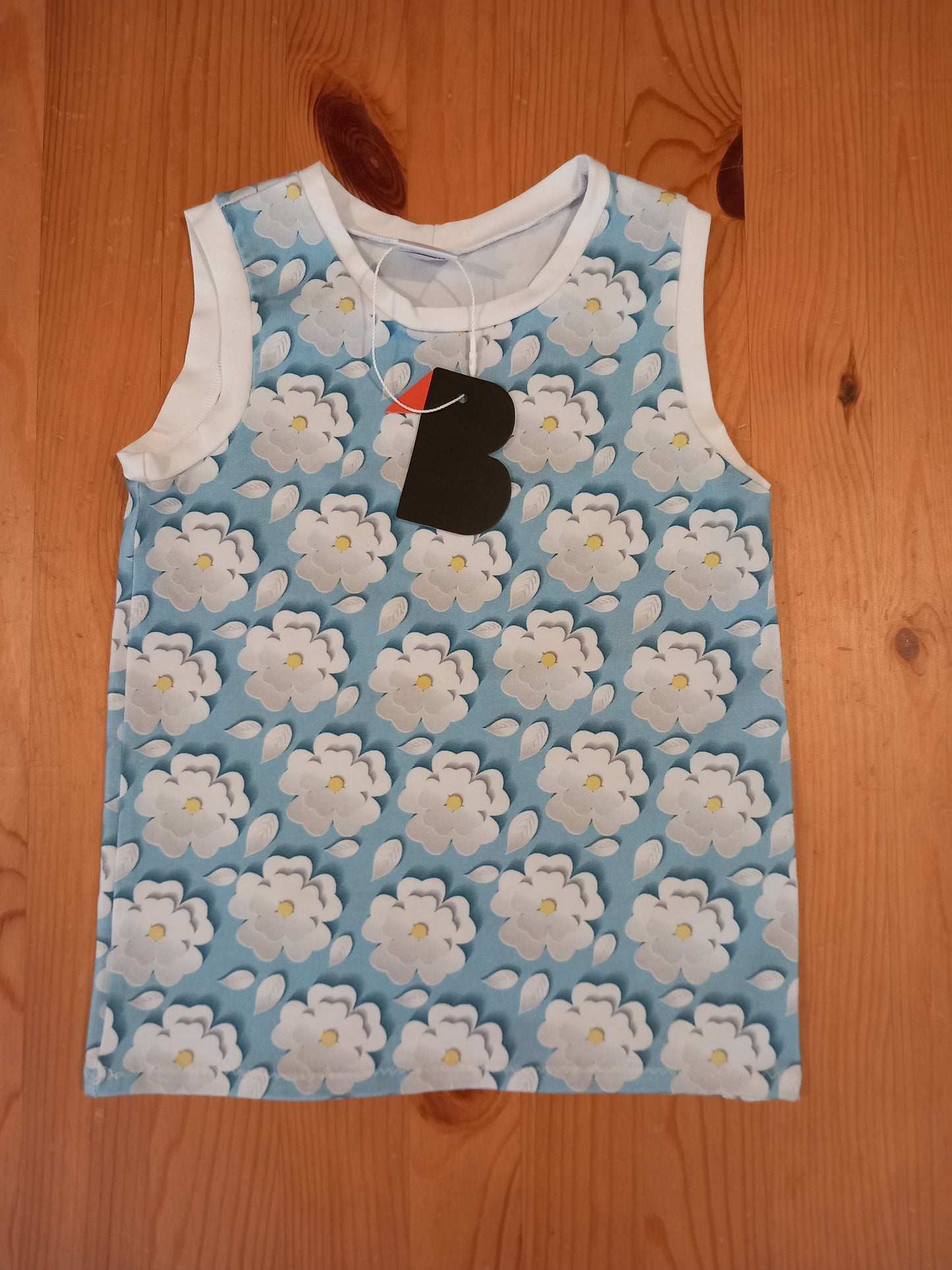Handmade Floral Top (BNWT) - Girls 2-3 years - Blackbird Kids Clothing
