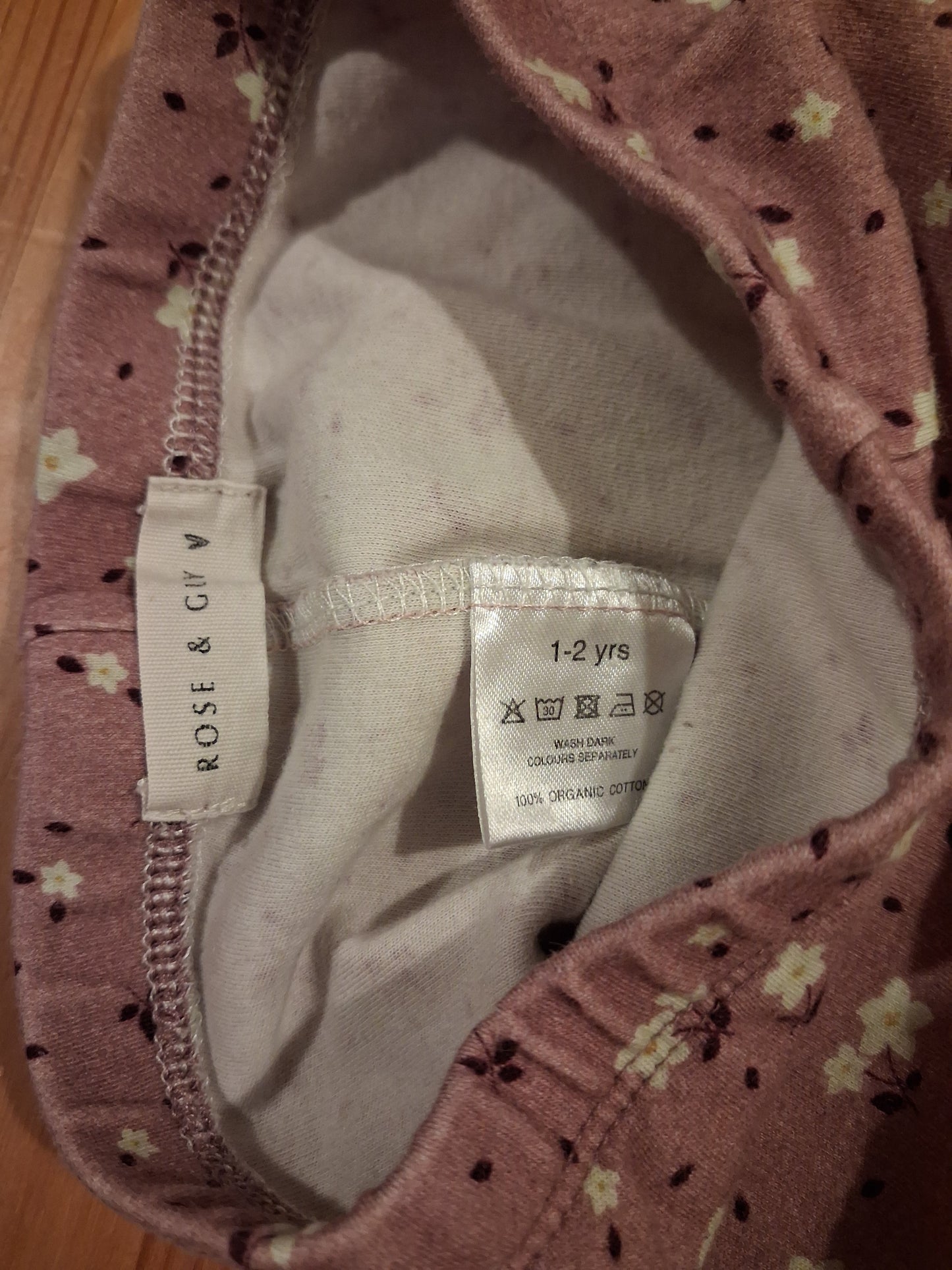 Floral Leggings - Girls 1-2 years - Rose & Guy