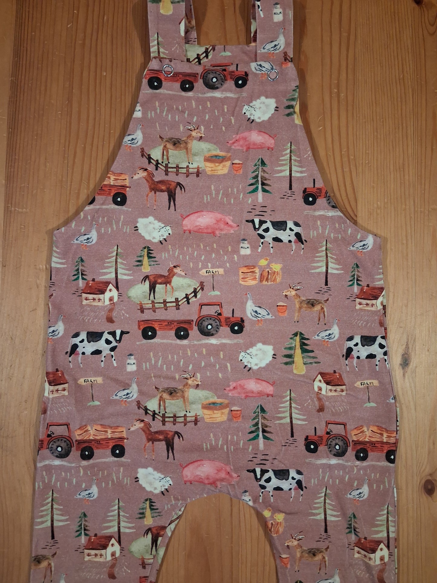 Handmade Farm Dungarees - Boys 18-24 months - Popsy & Mama