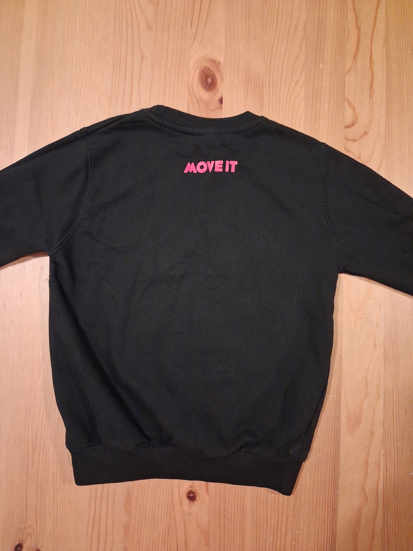 Black 'Dancer' Sweatshirt - Girls 7-8 years - Brand Unknown