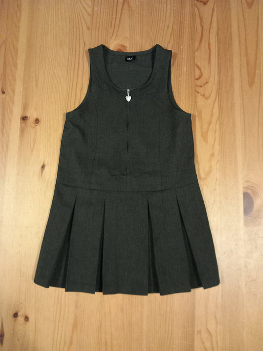 Grey School Pinafore Dress - Girls 4 years - Next