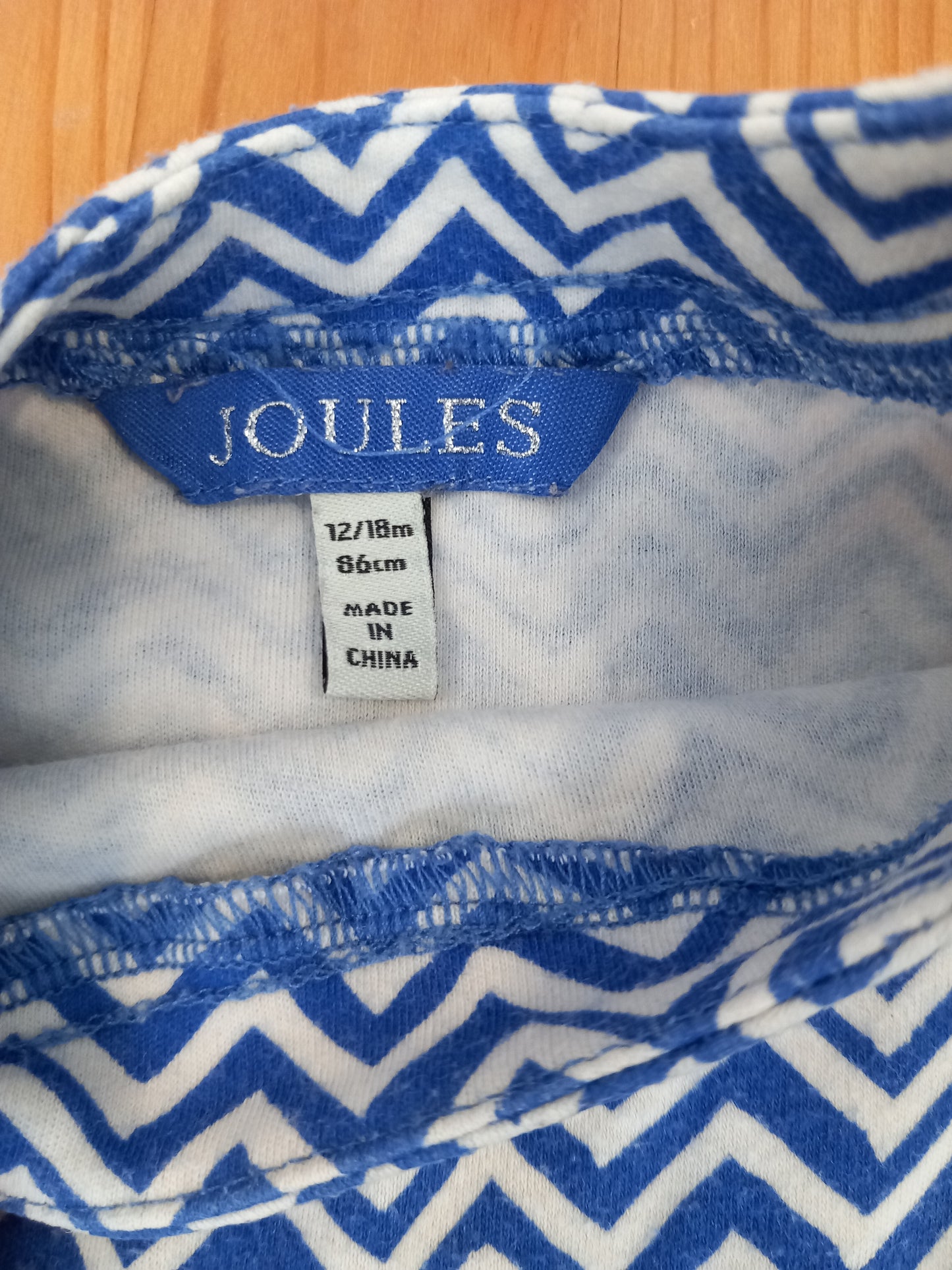 Long Sleeve Zebras Dress - Girls 12-18 months - Joules