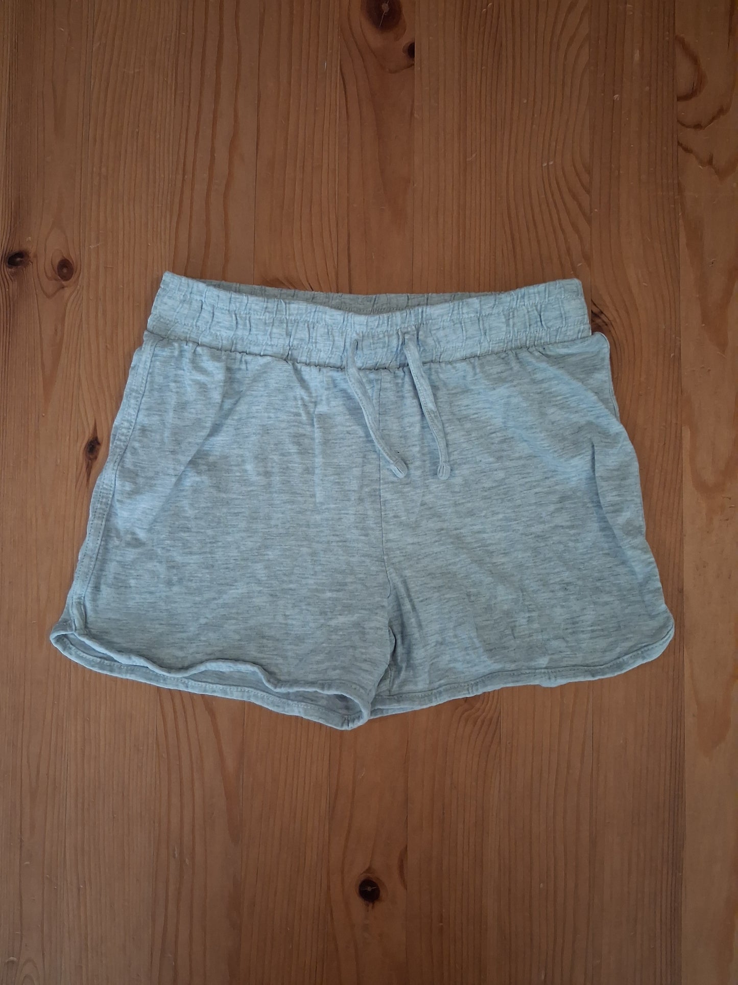 2 x Shorts With Elasticated Waistband (Pink & Grey) - Girls 7 years - TU