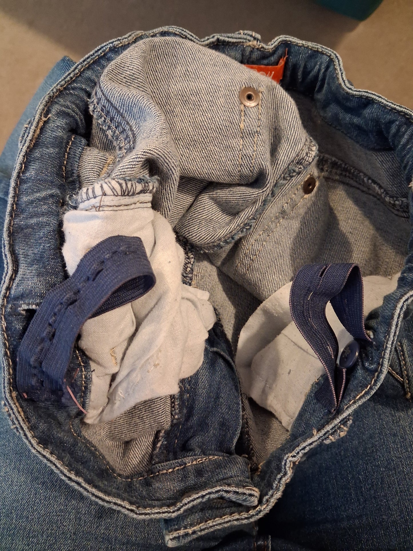 Embroidered Jeans - Girls 10-11 years - La Redoute