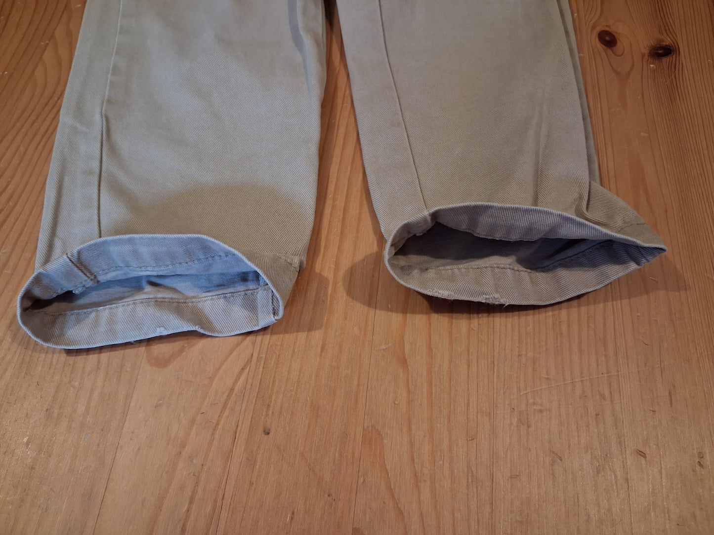 Beige Chino Style Trousers With Adjustable Waistband - Boys 18-24 months - Bows & Arrows