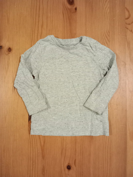 Grey Long Sleeve Top - Boys 9-12 months - F&F