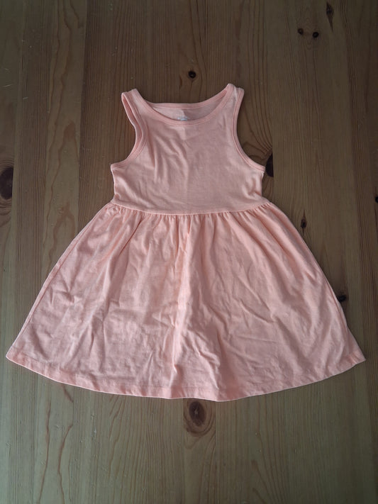 Neon Orange Sleeveless Dress - Girls 3-4 years - F&F