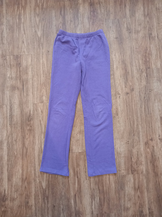 Purple Joggers Style Trousers - Girls 10 years - La Redoute