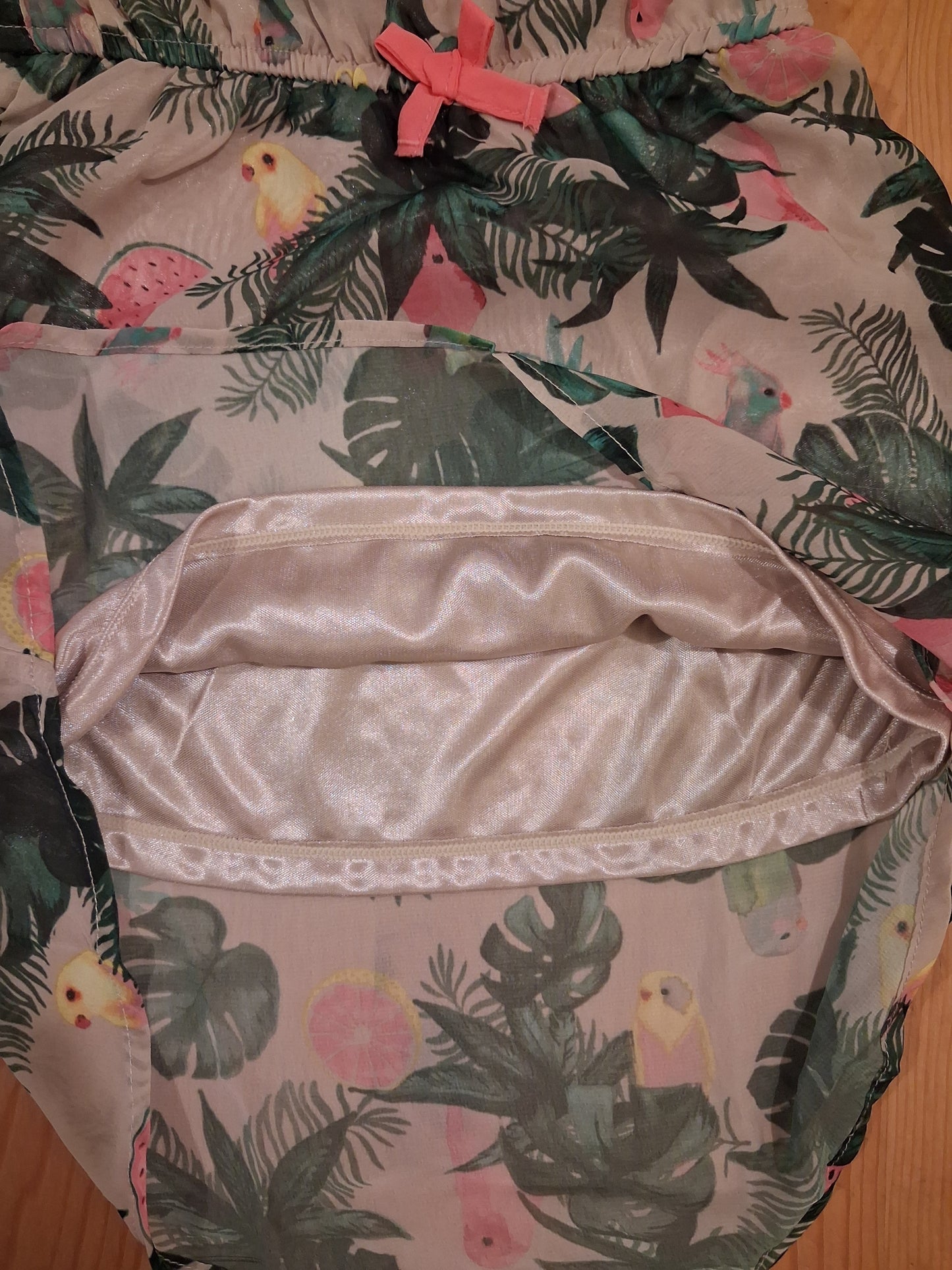 Lined Tropical Print Sleeveless Dress (BNWT) - Girls 18-24 months - H&M