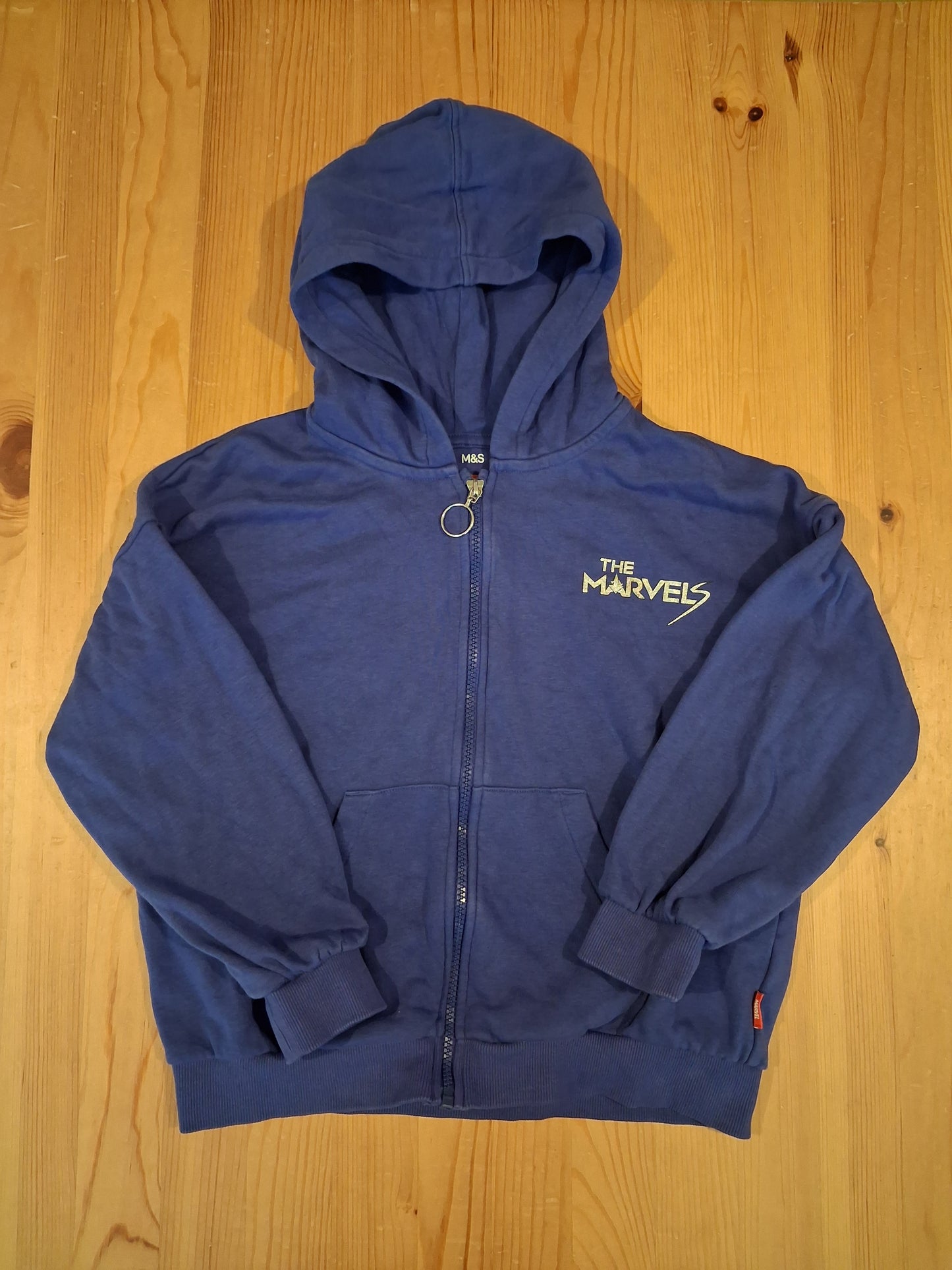 Purple 'The Marvels' Oversized Hoodie - Girls 9-10 years - M&S