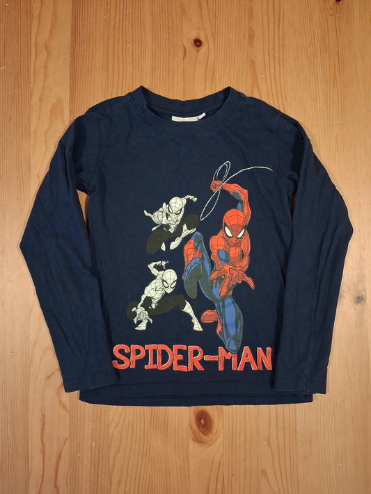 Navy Spiderman Long Sleeve Top - Boys 6 years - Marvel