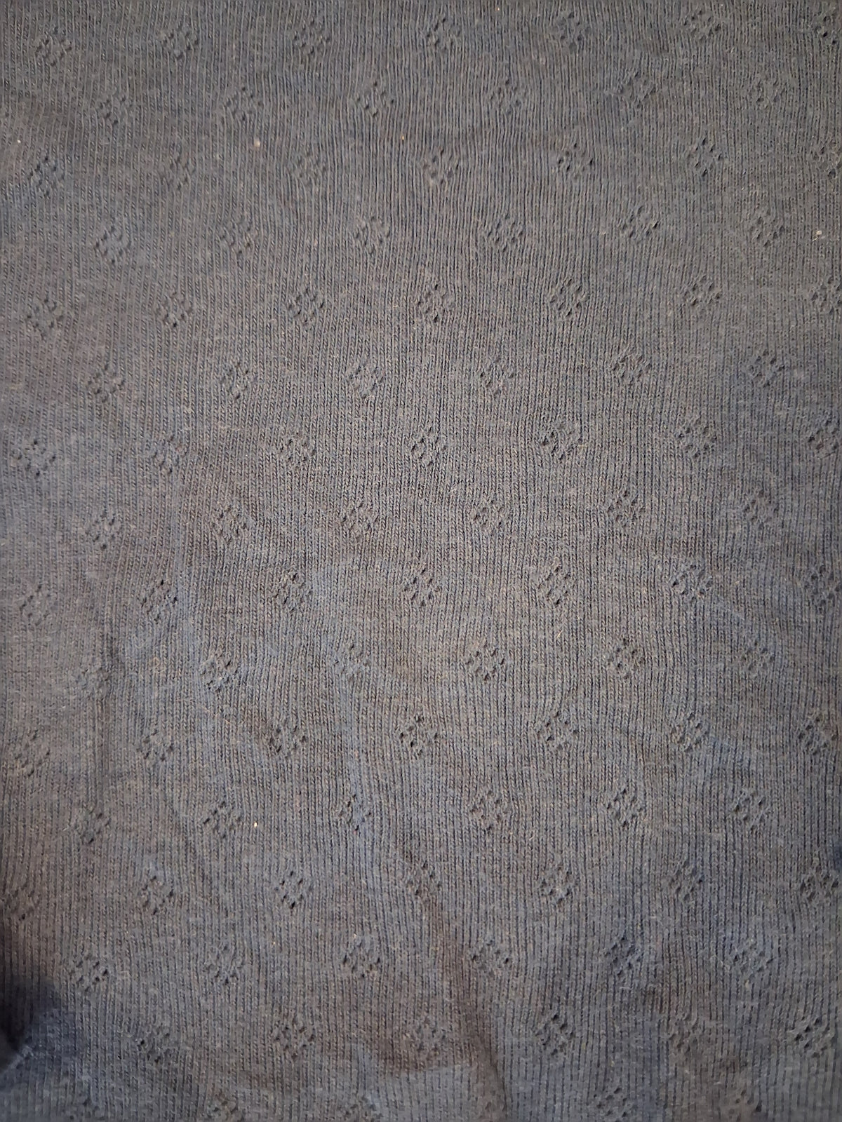 Navy Patterned Long Sleeve Top - Girls 18-24 months - F&F