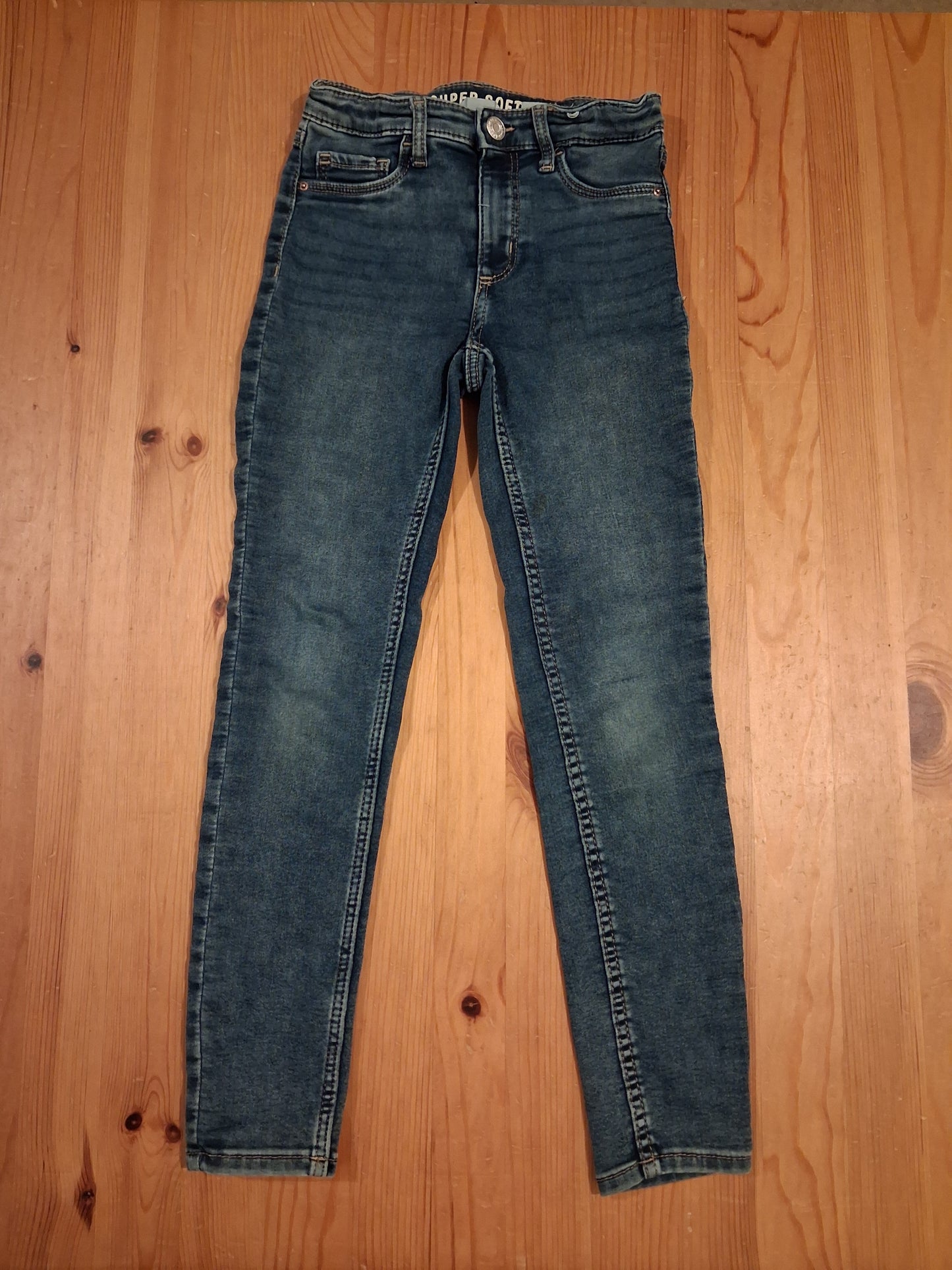 Skinny Jeans With Adjustable Waistband - Boys 7-8 years - H&M