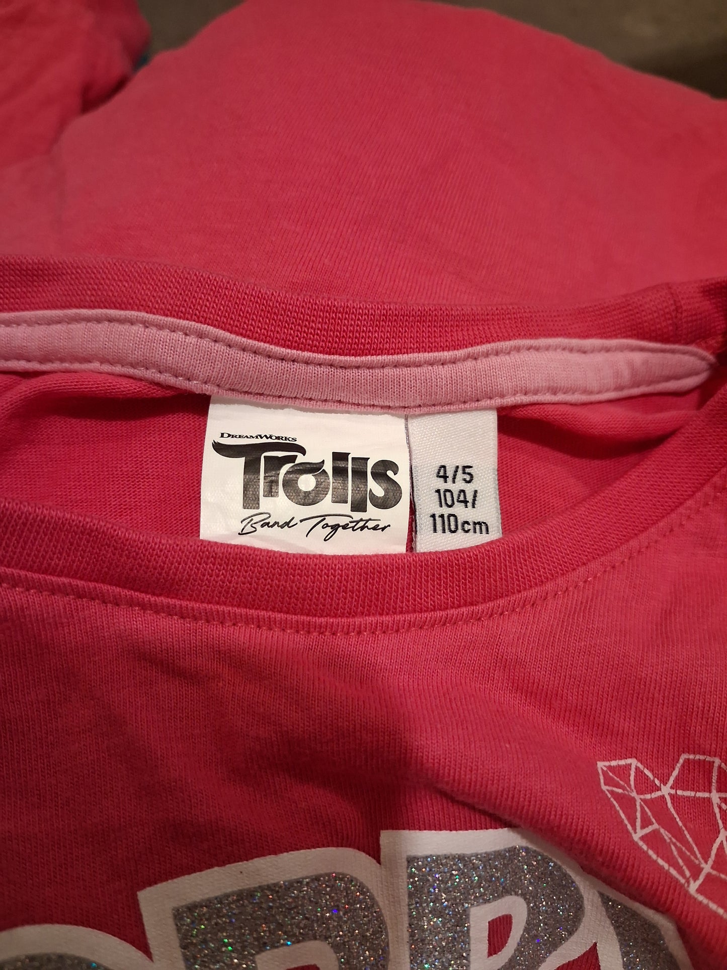 Pink Poppy Trolls Pyjamas - Girls 4-5 years - F&F