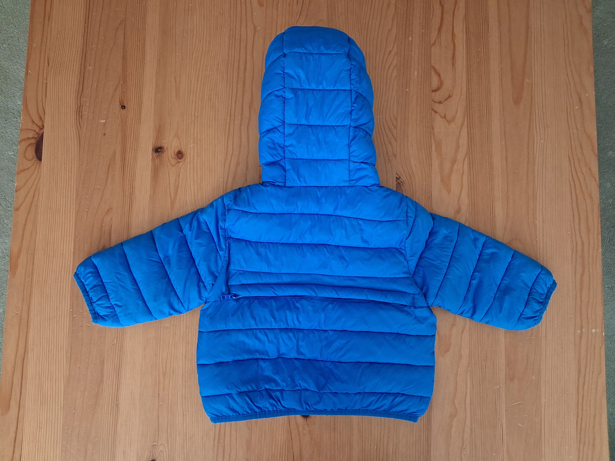 Blue Padded Coat - Boys 12-18 months - Mothercare