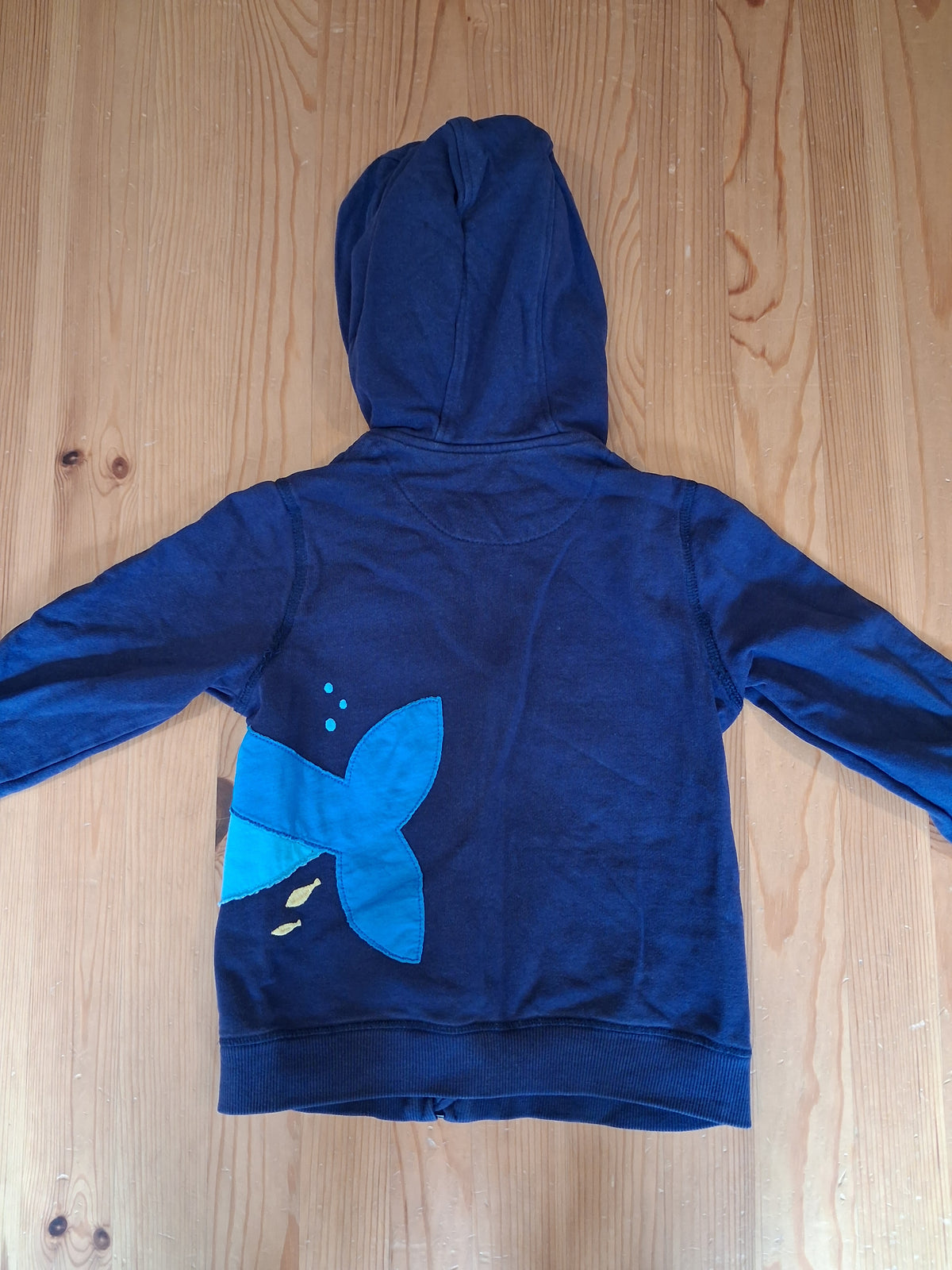 Navy Shark Hoodie - Boys 3-4 years - Mothercare