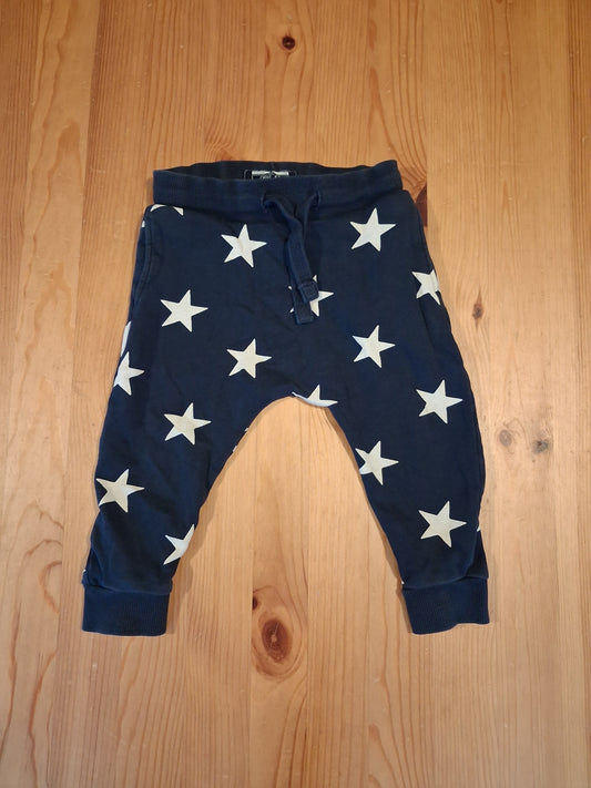 Navy Stars Joggers With Drawstring Waistband - Boys 12-18 months - Next