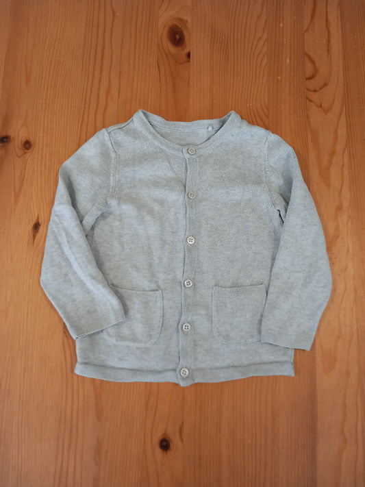 Light Grey Cardigan - Girls 12-18 months - TU