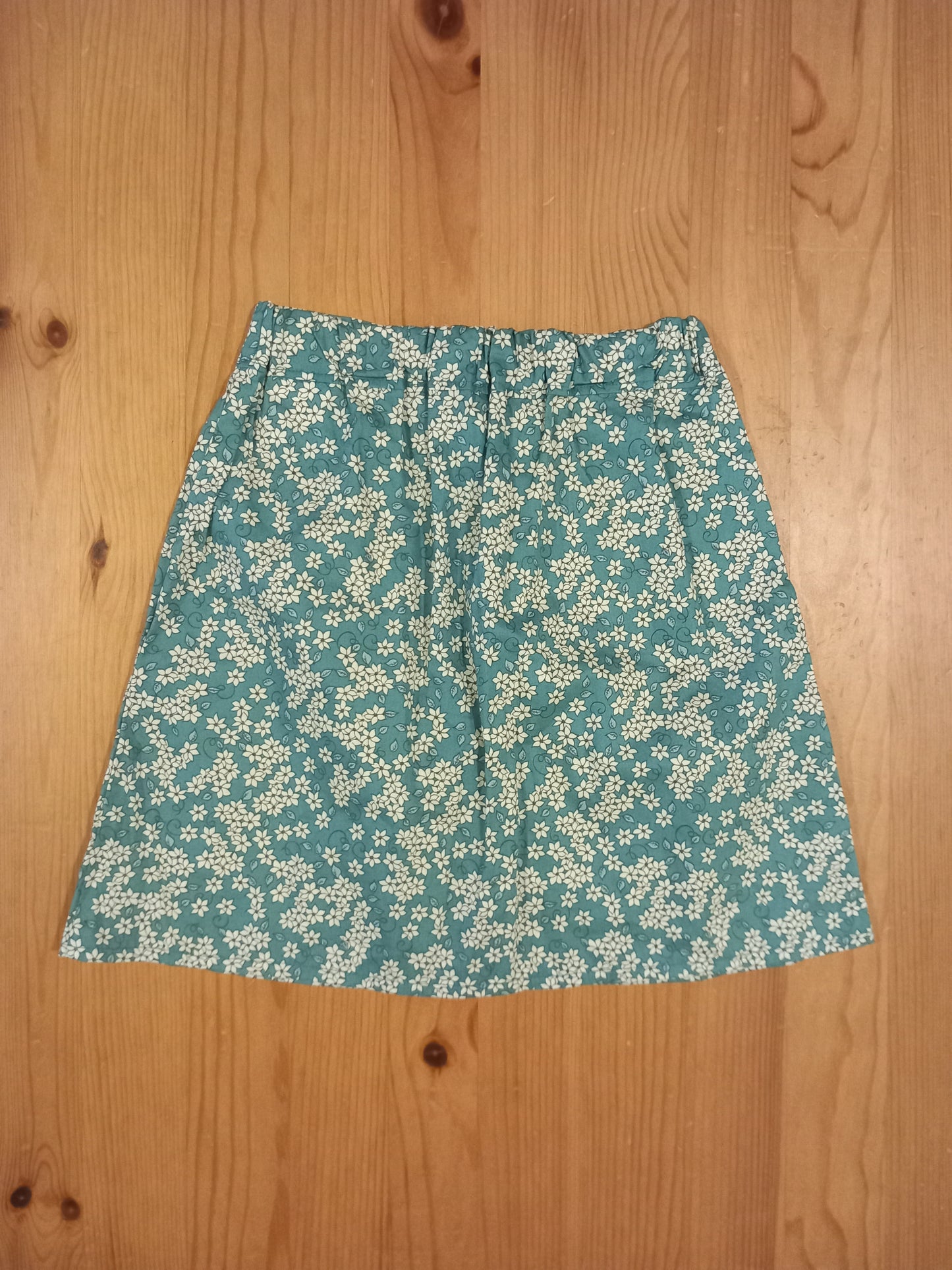 Handmade Floral Skirt With Elasticated Waistband - Girls 2-3 years - Winnie Woo Handmade Childrenswear