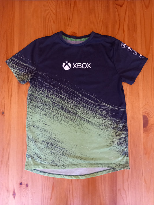 Black & Green X-Box T-Shirt - Boys 11-12 years - Primark