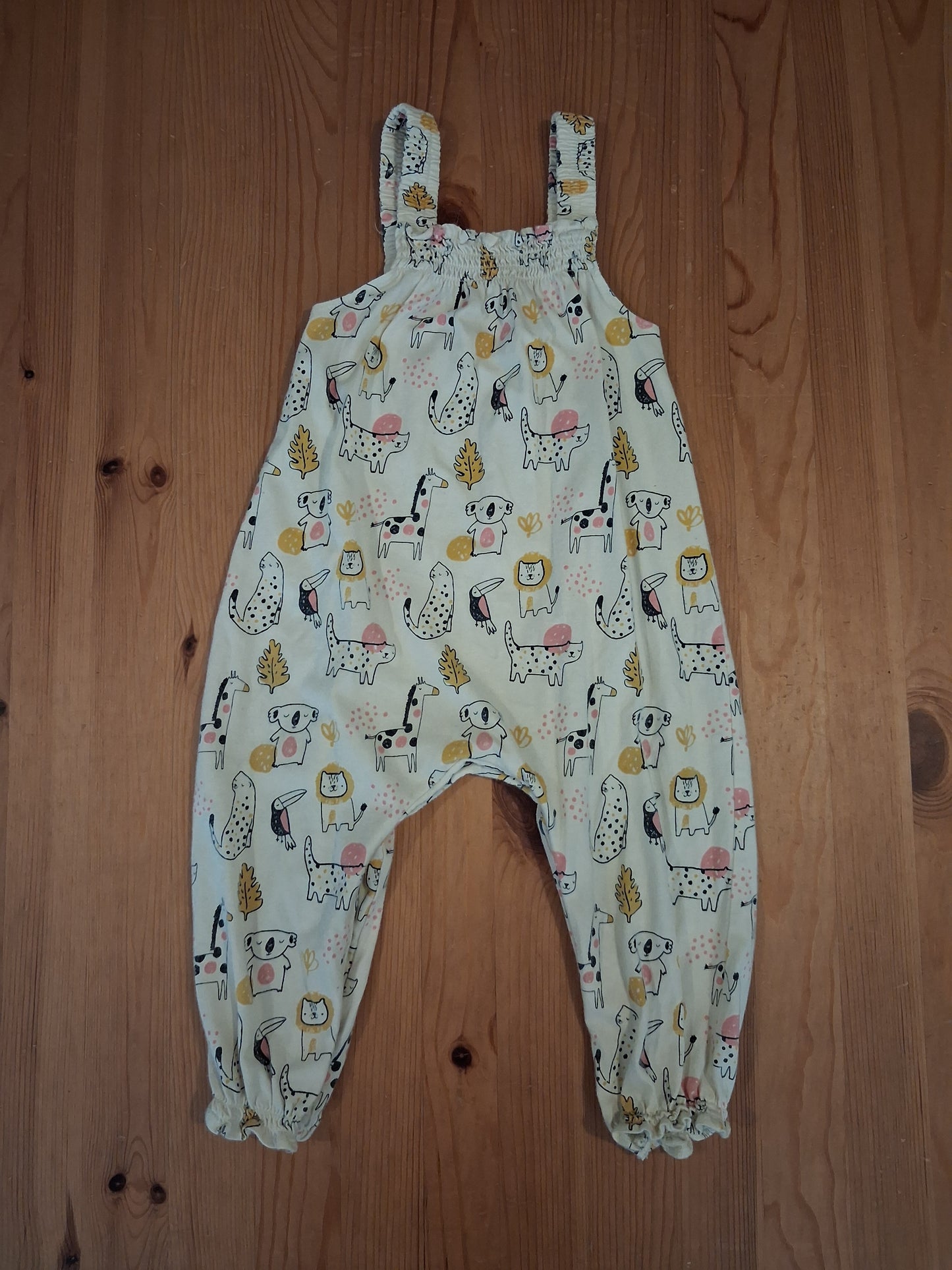 Animals Jumpsuit/Dungarees - Girls 12-18 months - Mini Club