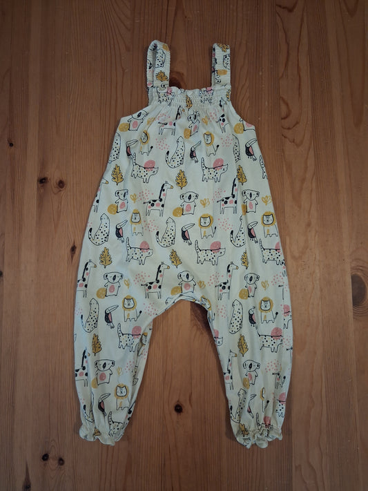 Animals Jumpsuit/Dungarees - Girls 12-18 months - Mini Club