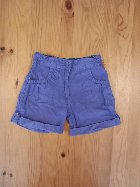Purple Shorts With Adjustable Waistband - Girls 5-6 years - Mountain Warehouse
